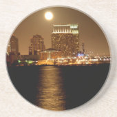 Moonrise über San Diego Getränkeuntersetzer (Vorne)