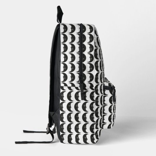 Moons Bedruckter Rucksack (Links)