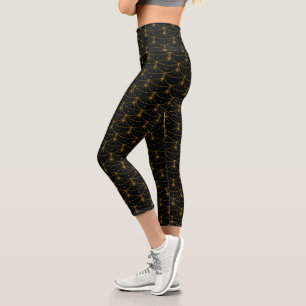 Moons und Sterne Hochgebirge Capri Leggings