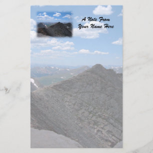 Moonscape Colorado Rocky Mountains Briefpapier