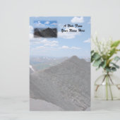 Moonscape Colorado Rocky Mountains Briefpapier (Stehend Vorderseite)