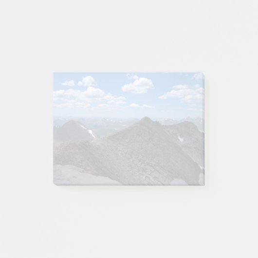 Moonscape Colorado Rocky Mountains Post-it Klebezettel (Vorderseite)