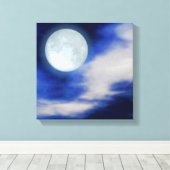 Moonscape Leinwanddruck (Insitu (Holzboden))