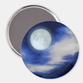 Moonscape Magnet (Vorderseite/Rückseite)