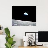 Moonscape Poster (Heimbüro)