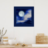 Moonscape Poster (Küche)