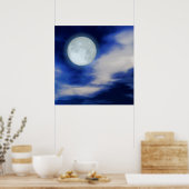 Moonscape Poster (Küche)