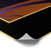 Moonscape-Poster Poster (Ecke)