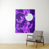 Moonscape wünscht Schmetterlinge, Violet und Tief  Wandteppich (Beispiel)