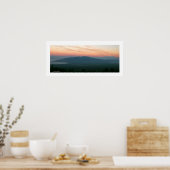 Moonset at Sunrise - Maui Poster (Küche)