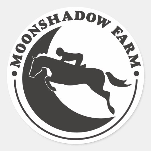 Moonshadow Farm Stickers (Vorderseite)