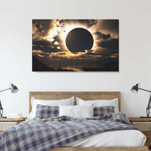 Moonshadow Leinwanddruck (Insitu (Schlafzimmer))