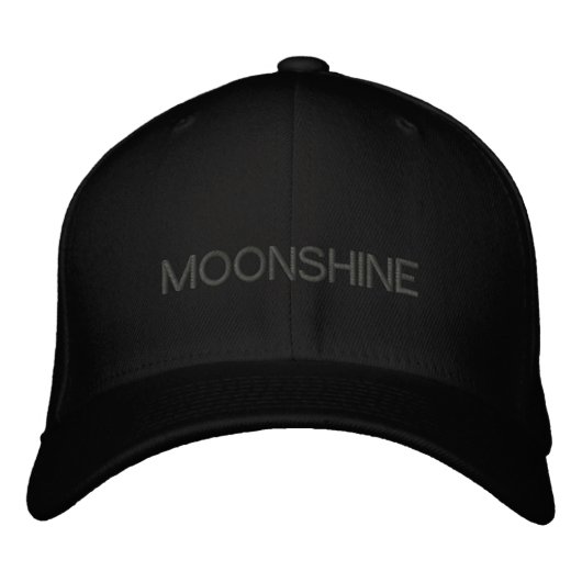 MOONSHINE BESTICKTE KAPPE (Vorderseite)
