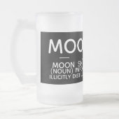 Moonshine-Definition Mattglas Bierglas (Links)