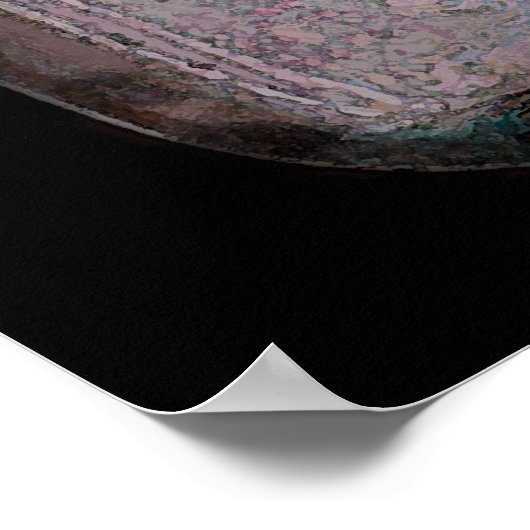 Moonshine Flasche Poster (Ecke)