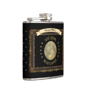 Moonshine Flask mit Ihrem Namen oder Ihren Initial Flachmann (Rechts)