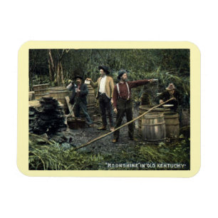 Moonshine im alten Kentucky Vintag Magnet