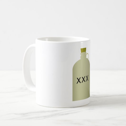 Moonshine Jug Tasse (Vorderseite Links)