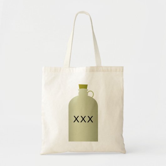 Moonshine Krug-Taschen-Tasche Tragetasche (Vorne)