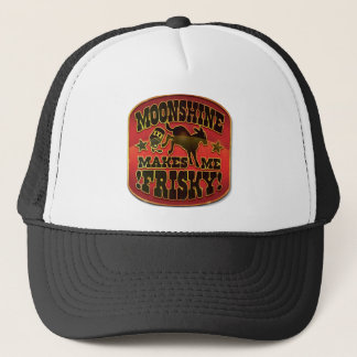 Moonshine macht mich Frisky! Truckerkappe