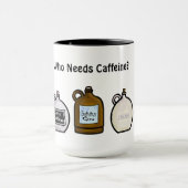 Moonshine-Namen auf Jugs Coffee Tasse (Zentrum)