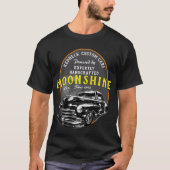 Moonshine Redneck Vintage Custom Cars Handcrafted T-Shirt (Vorderseite)