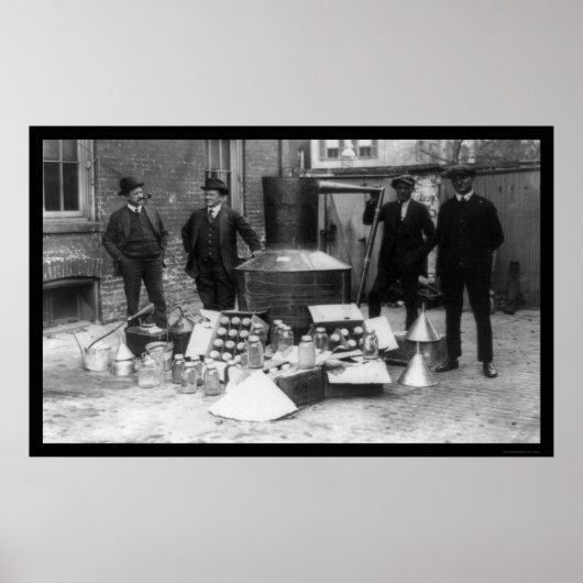 Moonshine Still IRS 1922 Poster (Vorne)