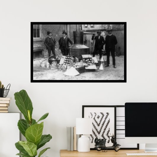 Moonshine Still IRS 1922 Poster (Heimbüro)