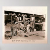 Moonshine Still - Verbot, Kilgore, TX 1931 Poster (Vorne)