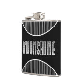 Moonshine Vinyl Wrapped Flask Flachmann (Links)