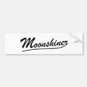 Moonshiner Autoaufkleber (Vorne)