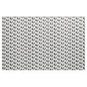 Moonshiner und stille schwarze Silhouette Stoff (Fat Quarter (45,7 x 55,9 cm))