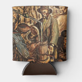 Moonshiners machen weißen Blitz Whiskey Liquor Dosenkühler (Vorderseite)