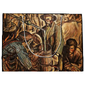 Moonshiners machen weißen Blitz Whiskey Liquor Große Geschenktüte (Rückseite)