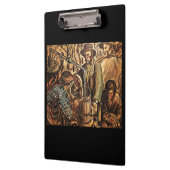 Moonshiners machen weißen Blitz Whiskey Liquor Klemmbrett (Links)