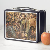 Moonshiners machen weißen Blitz Whiskey Liquor Metall Brotdose (Beispiel)