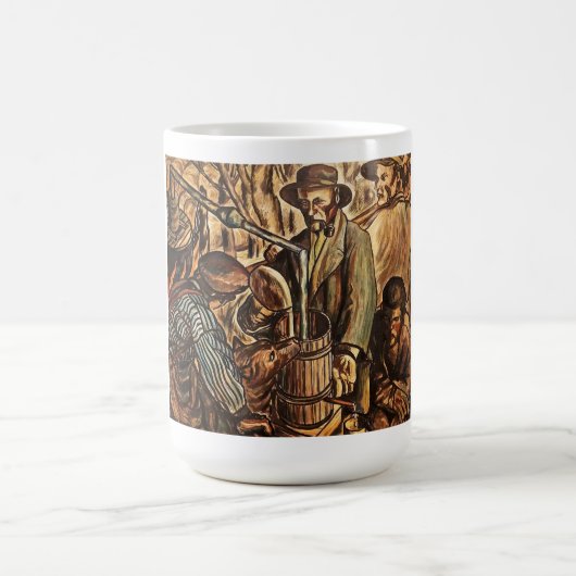 Moonshiners machen weißen Blitz Whiskey Liquor Verwandlungstasse (Zentrum)