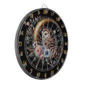 Moonshot Meisterwerk: Ziel hoch! Dartscheibe (Vorderseite Links)