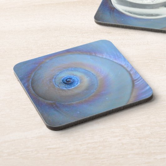 Moonsnail Closeup4 Getränkeuntersetzer (Linke Seite)