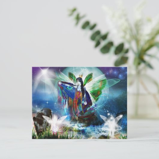 Moonstar Postkarte (Stehend Vorderseite)