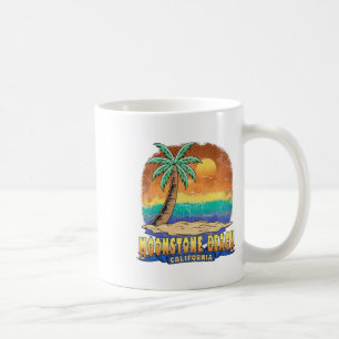 Moonstone Beach California Vintag beängstigend Sou Kaffeetasse