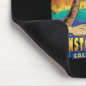 Moonstone Beach California Vintag beängstigend Sou Mousepad (Ecke)