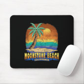 Moonstone Beach California Vintag beängstigend Sou Mousepad (Mit Mouse)