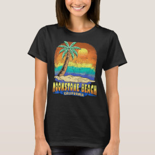 Moonstone Beach California Vintag beängstigend Sou T-Shirt