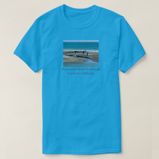 Moonstone Beach, Cambria, Kalifornien T-Shirt (Design vorne)