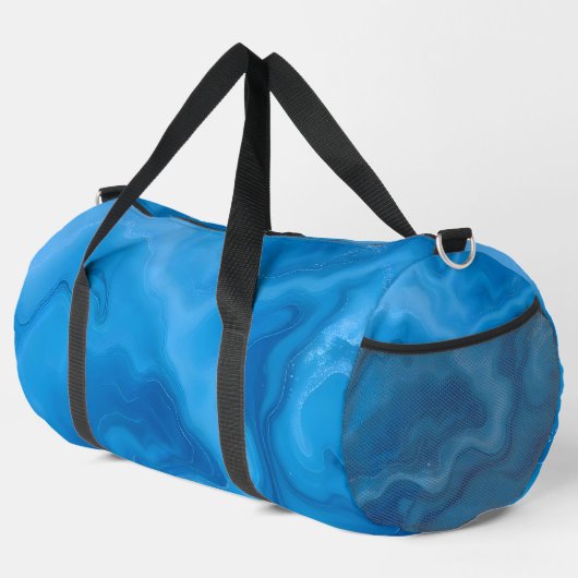 Moonstone Blue Duffle Bag (Rechte Ecke)
