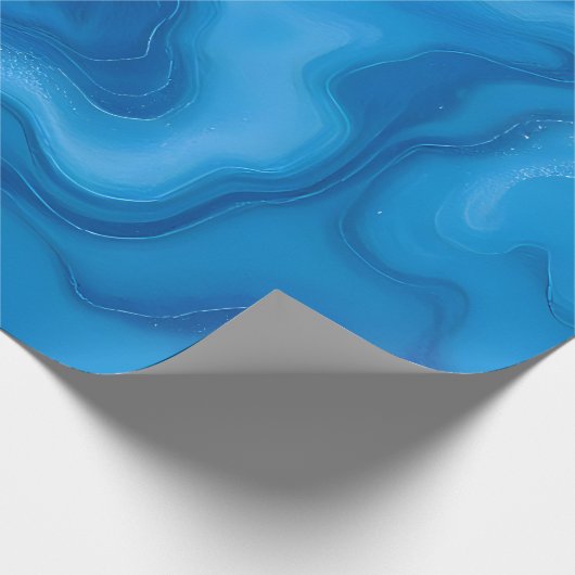 Moonstone Blue- Geschenkpapier (Ecke)