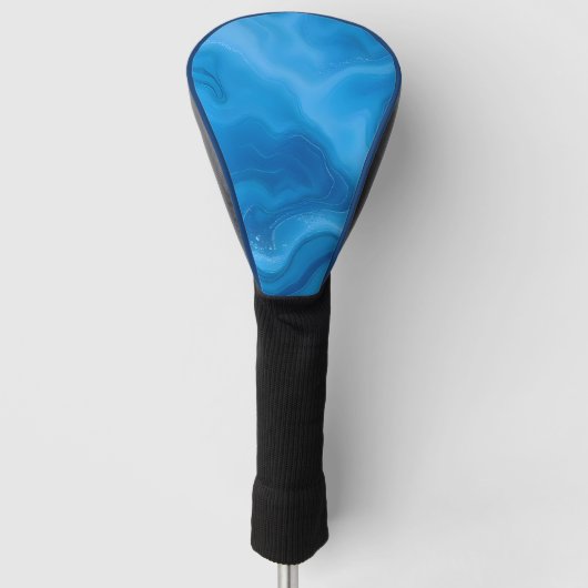 Moonstone Blue Golf Headcover (Vorderseite)
