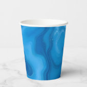 Moonstone Blue Pappbecher (Rückseite)