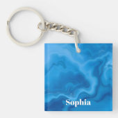 Moonstone Blue- Schlüsselanhänger (Vorderseite)